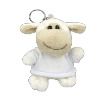 Pluche Schaap sleutelhanger